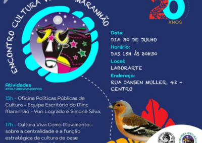 20 anos do Programa Cultura Viva (dia 1)